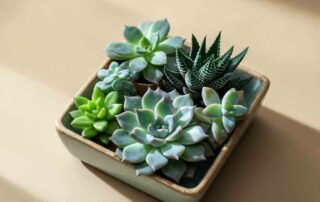 Succulent Garden Dish for Father's Day